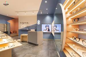 Muebles Personalizados para Ópticas |   Mostradores de Exhibición para Gafas LED |   Exhibidores y Vitrinas Modernas para Gafas, para Diseño de Tiendas Completas - Product Image 4