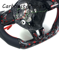 Maßgefertigtes Carbon-Lenkrad für Volkswagen Golf 6 GTI GTD GTR MK6 6R Polo Passat B7 B8 2015-2019 im Rennstil
