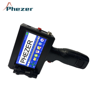 Imprimante à jet d'encre portable Phezer, contrôlée par Android, vitesse d'impression de 20 ppm pour l'étiquetage des boîtes/emballages en PE