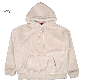 KY inverno spesso giallo caldo oversize <span class=keywords><strong>cappuccio</strong></span> con coulisse a maniche lunghe taschino oversize con <span class=keywords><strong>cappuccio</strong></span> in pelliccia sintetica - Product Image 5
