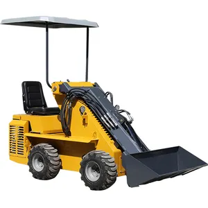 New DIESEL loader Mini phía trước theo dõi loader yh800 bánh xe nhỏ mini Skid Steer lật