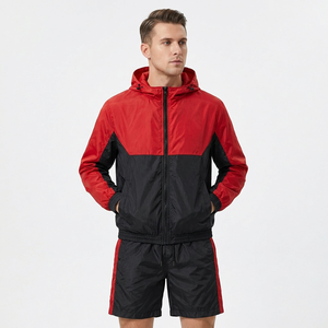 Conjuntos Deportivos de 2 Piezas de Punto Transpirable sin Mangas para Hombre, Logotipo Personalizado, Ropa Casual para Estar en Casa - Product Image 2