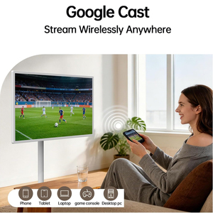 Televisor Inteligente Portátil Full HD de 32 Pulgadas, Pantalla Táctil Grande, con Base Giratoria, Android 8+128GB, Cámara Follow <span class=keywords><strong>Me</strong></span> - Product Image 4