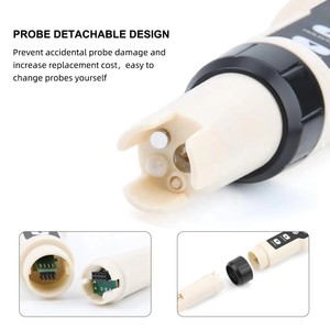 Nouveau style – Stylo testeur numérique 4-en-1 TDS/PH/EC/température avec écran pour l'analyse de la qualité et de la dureté de l'eau potable - Product Image 4