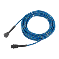 Détecteur de fuite d'eau acido-basique avec câble de détection de ligne et corde de détection pour une protection de sécurité renforcée
