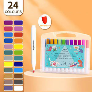 24 Farbe Acryl Marker Paint Art Pinsel Markierung stift DIY Malerei Zeichnung für 3D-Drucker FDM Modell Paint 3D-Druck Zubehör - Product Image 4