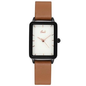 Petite montre carrée pour femme, style coréen, simple et élégante, montre à quartz pour étudiants - Product Image 1