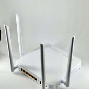 F680 ONU ONT GPON XPON 4GE + 1TEL + 2USB + WIFI 2.4G/5G double bande 4 antennes équipement de fibre optique prêt Stock FTTH F680 - Product Image 4