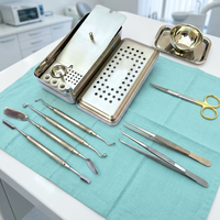 Ensemble d'instruments de chirurgie orale en acier inoxydable manuel, kit chirurgical d'implant dentaire, équipement professionnel pour dentistes Kaneka KE-D1 CE