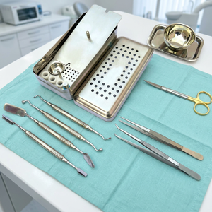 Juego de Instrumentos Quirúrgicos Orales de Acero Inoxidable, Kit Quirúrgico de Implantes Dentales, Equipo Profesional para Dentistas, Kaneka KE-D1 CE - Product Image 3