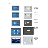 MCGS TPC7022Et 7 İnç 800*480 Endüstriyel HMI Dokunmatik Ekran Ethernet RS485 İnsan Makine Arayüz Paneli