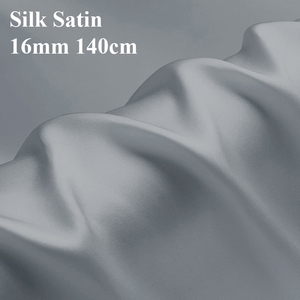 <strong>Wholesale</strong> 100% Pure <strong>Silk</strong> <strong>Fabric</strong> 16mm Plain Dyed <strong>Charmeuse</strong> <strong>Silk</strong> Satin <strong>Fabric</strong> for Long <strong>Silk</strong> Satin Kimono Robes Nightgowns - Product Image 6