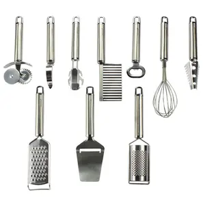 Eco Friendly Products 2023 Household Items Stainless Steel Utensils Set Kitchen Gadgets 2023