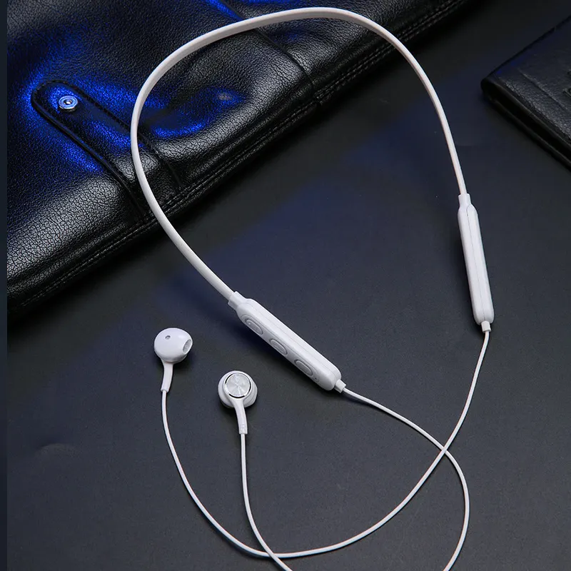 Classic Magnetic Neckband Earphones Headphones Style Stereo Sport Headset Wireless Earphone Neckband