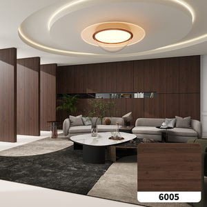 DUUEIHHUER 14 autoadhesivo moderno 10m papel tapiz seda grano de madera rayas aislamiento térmico a prueba de humedad impermeable pegatina para suelo - Product Image 5