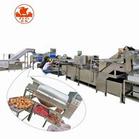 Stekelige Peer Passievrucht En Draak Fruit Schillen Arils Verwerkingsmachine Lijn Industriële Granaatappel Wassen Schilmachine