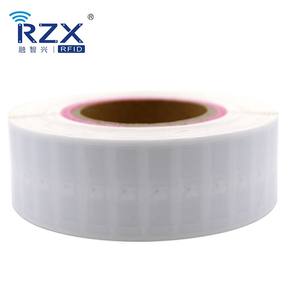 RZX muestra gratis 3D antena H47 50x50mm Impinj Monza 4QT largo alcance UHF RFID pegatina 860-960MHz adhesivo blanco etiqueta en blanco - Product Image 6