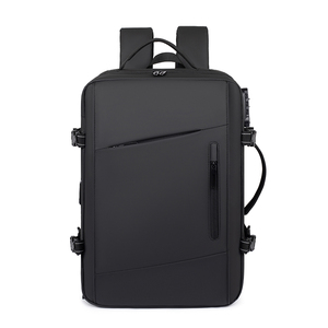 <span class=keywords><strong>Mochila</strong></span> Expandible Antirrobo para Viajes de Negocios, Gran Capacidad, Puerto de Carga Dual USB <span class=keywords><strong>Tipo</strong></span>-C, Banda Reflectante - Product Image 6