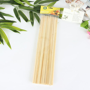 Brochettes en bambou Bamboo Saint 4,0x30mm 50 pièces biodégradables pour barbecue - Product Image 1
