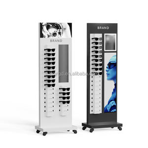OEM personalizado grande para soporte de exhibición de <span class=keywords><strong>Torre</strong></span> giratoria de pie duradero para gafas de sol estantes de exhibición Premium - Product Image 4