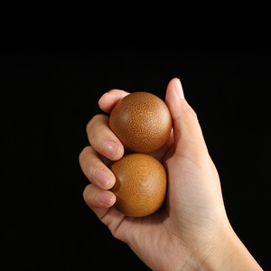 Solid Bamboo Hand Health <b>Ball</b> For Elderly Finger Exercise Durable Wooden <b>Massage</b> <b>Balls</b> Guizhou Origin Part YY0038 - Product Image 1
