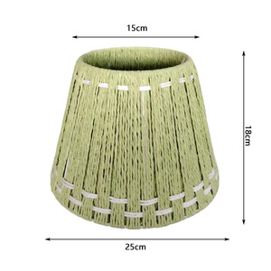 Nuovo Modello 2026: Paralumi e Coprilampade Decorativi in <span class=keywords><strong>Corda</strong></span> di Canapa Colorata, Realizzati a Mano, Personalizzabili, per Lampade da Tavolo, in <span class=keywords><strong>Corda</strong></span> Intrecciata Naturale - Product Image 4