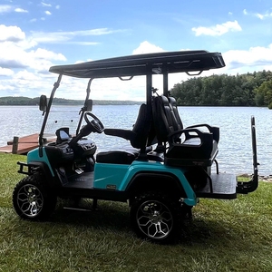 Mini Veicolo di Lusso D5 Maverick Elettrico 2+2 4 Posti Fuoristrada Rialzato, Golf Cart 48V Certificato CE, Offerta Speciale - Product Image 3