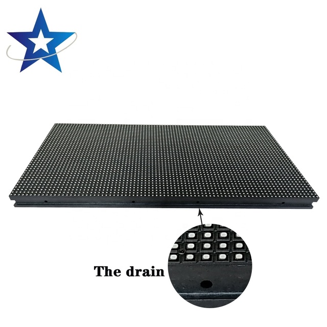 P4 Outdoor Full Color LED Display Panel Module 5000cd Brightness 3-Year Warranty 320x160mm IP65 Waterproof 1080P Resolution