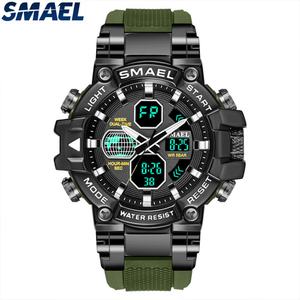 Nuevo Reloj SMAEL 8027 para Hombre, Deportivo, de Cuarzo, Digital - Product Image 4