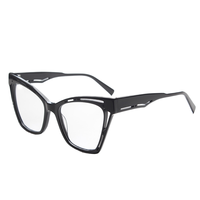 Visualmate vente en gros de lunettes de haute qualité montures oeil de chat classique élégant femmes acétate cadre lunettes mode lunettes