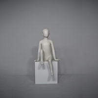 Manequins Enfants Mannequin Assis Pose Affichage Enfants Mannequin