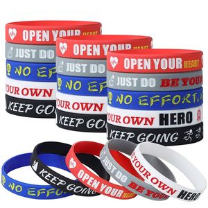 Bracelets en silicone personnalisés pour événements, bracelets réglables - Product Image 2