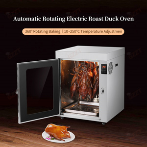Forno a microonde + circolazione d'aria calda <span class=keywords><strong>ristorante</strong></span> automatico girevole commerciale di tacchino d'oca arrosto di pollo al forno di anatra - Product Image 3