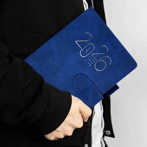 Agenda 2026 con Logotipo Personalizado, Diario A5, Impresión en Serigrafía sobre Plástico, Planificador Empresarial Económico, Cuaderno de Tapa Dura, Set de Regalo - Product Image 3