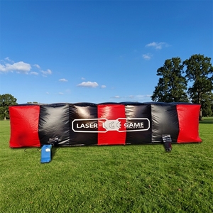 Laberinto Gigante Inflable <span class=keywords><strong>de</strong></span> PVC para Exteriores, Casa Embrujada, Laberinto Inflable para Fiestas y Eventos Comerciales - Product Image 1