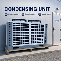 Unidad de Condensación Refrigerada por Aire para Refrigeración de Cámaras Frigoríficas, Almacenamiento de Alimentos y Aplicaciones de Refrigeración Comercial