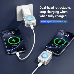 OEM SR-002 Type-C Automatic Power Separator with 140W Max Output SCP Fast <b>Charging</b> Fireproof PC Material for Mobile Phones - Product Image 3