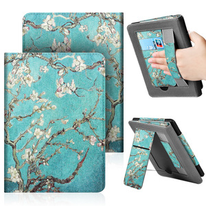 Funda de Cuero PU Premium AilesTecca con Ranura para Tarjetas y Correa de Mano para <span class=keywords><strong>Kindle</strong></span> Paperwhite 11ª/12ª Generación 2021-2024 - Product Image 4
