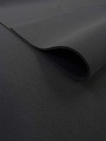 Mousse néoprène/EPDM/SBR à cellules fermées haute densité, ignifuge, écologique, avec support auto-adhésif, feuille noire CR, imperméable