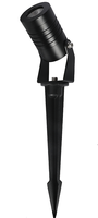 Projecteurs LED COB pour jardin, extérieur, IP65, étanches, alimentation DC/AC, télécommande sans fil, garantie 3 ans, aluminium, 10W, faisceau multiple