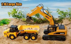 Camión Volquete de Juguete a Control Remoto Huina 1553, Modelo de Vehículo de Construcción, el Mejor Regalo <span class=keywords><strong>para</strong></span> Niños - Product Image 3