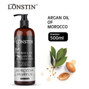 Lonstin Vente en gros Marque privée Shampoing et revitalisant à l'huile d'argan végétalien <span class=keywords><strong>bio</strong></span> biologique Ensemble de soins capillaires - Product Image 3
