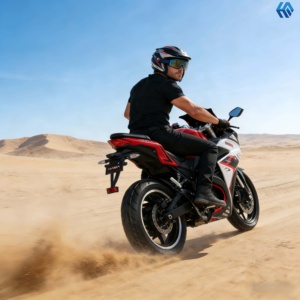 Moto tout-terrain puissante 72V 150 km/h, type sportbike de course 3000W/5000W/8000W - Product Image 3