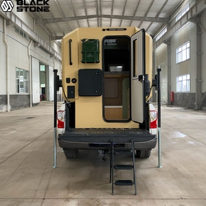 Slide camping-car camion tout-terrain <span class=keywords><strong>caravane</strong></span> pour 4 personnes international léger en aluminium toboggan acier inoxydable camion camping-car commerce - Product Image 4