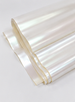 Rouleau de film BOPP blanc nacré, excellente imprimabilité, film pour étiquettes alimentaires, emballages et matériaux d'emballage