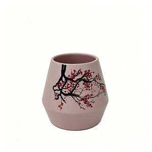 Macetas de Cerámica Geométricas con Diseño de Flor de <span class=keywords><strong>Ciruelo</strong></span> de Alta Calidad para Jardinería Interior, Decoración del Hogar y Oficina - Product Image 6