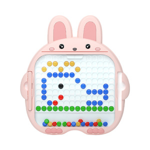 Pizarra de dibujo magnética para niños, lienzo de plástico borrable, juguete unisex de 2 a 6 años - Product Image 2