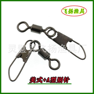 Mousqueton pivotant en acier inoxydable avec anse 403020101234567810 pour accessoires de pêche - Product Image 5