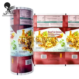 Custom Printed BOPP Sachet Packaging Laminated Plastic Film Roll for instant noodles