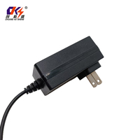 Adaptateur secteur mural US 12V 2A 24W, alimentation à découpage AC/DC pour caméra CCTV, bande LED, DVR, NVR, routeur